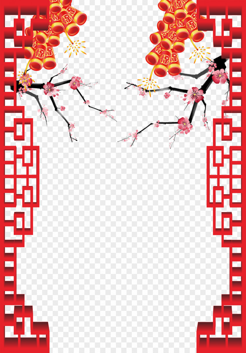 Spring Clips Free Chinese New Year Firecracker Year's Day PNG