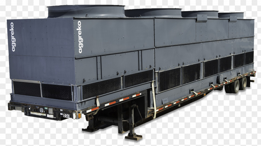 Cooling Tower Aggreko Rental North America Goods Wagon PNG