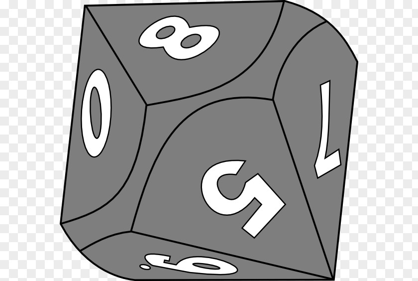 D20 Dice System Four-sided Die Dé à Dix Faces Clip Art PNG