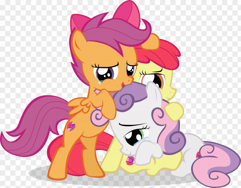 Embrace Vector Pony Apple Bloom Horse Winged Unicorn PNG