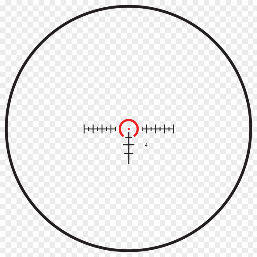 Scopes Red Dot Sight Reflector Optics Circle PNG