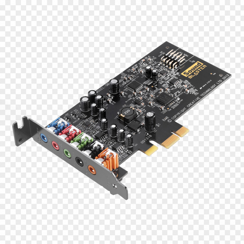 Sim Cards Sound Blaster Audigy & Audio Adapters Creative Technology PCI Express 5.1 Surround PNG
