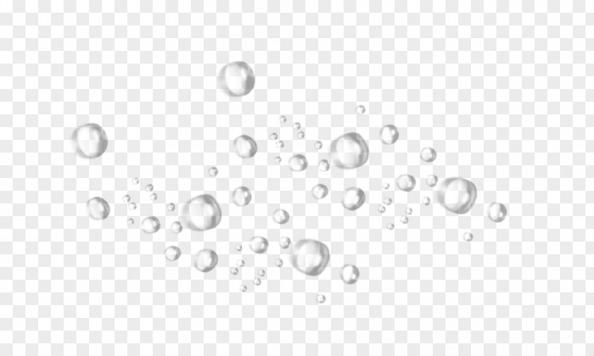 Transparent Water Drops White Pattern PNG