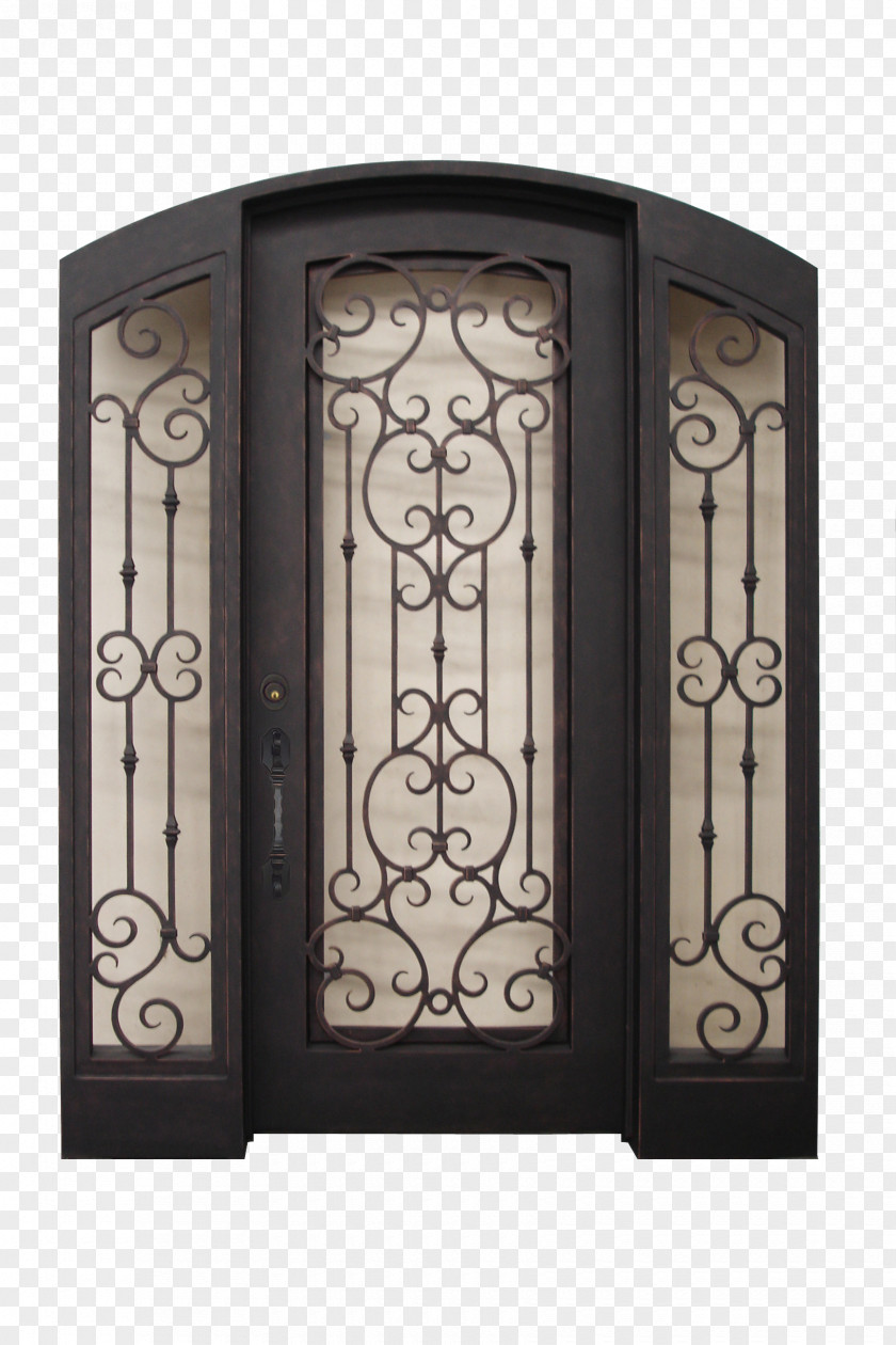 Iron Door Sidelight Site Map Drawing PNG