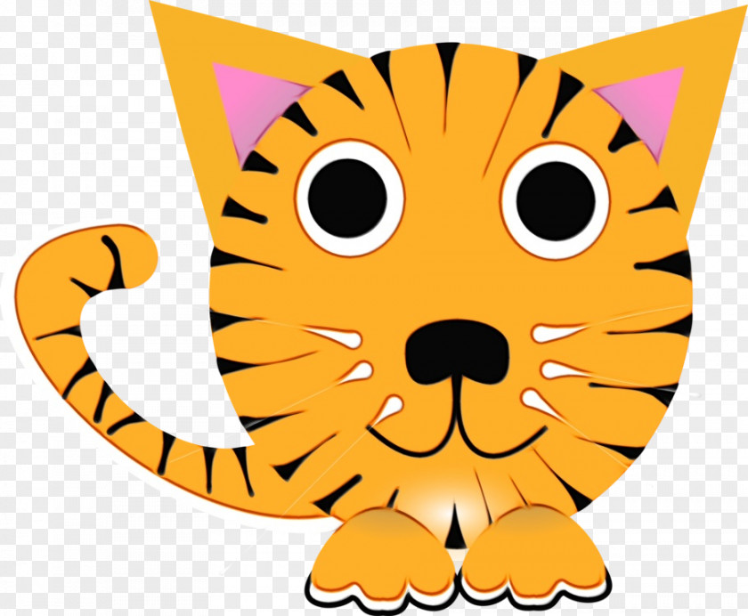 Small To Mediumsized Cats Whiskers Orange PNG