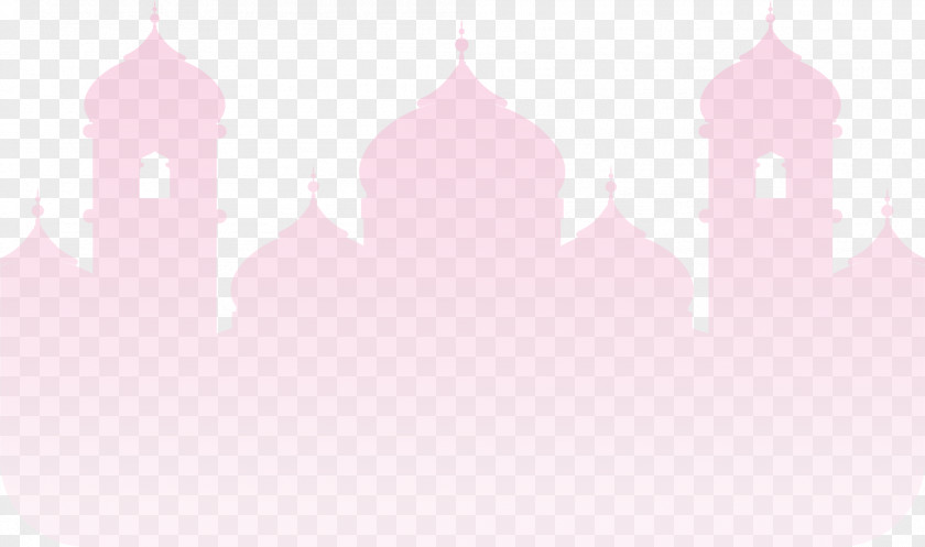The Pink Castle Of Eid Al Fitr Angle Pattern PNG