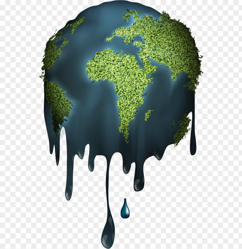 Vector Melted Earth Melting Computer File PNG