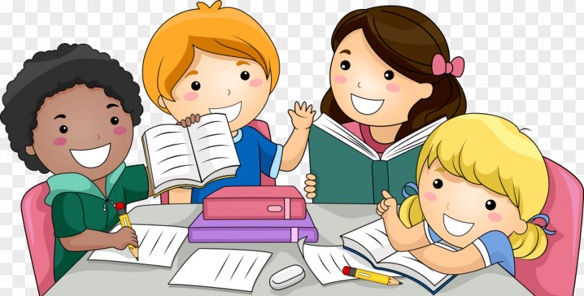 Vector Students Child Clip Art PNG