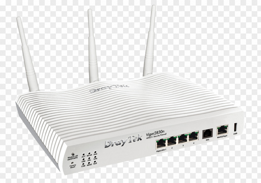 Vigor Router DrayTek VDSL Digital Subscriber Line DSL Modem PNG