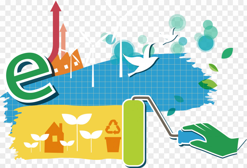 Clean Energy And Environmental Protection Posters Natural Environment Ecology Icon PNG