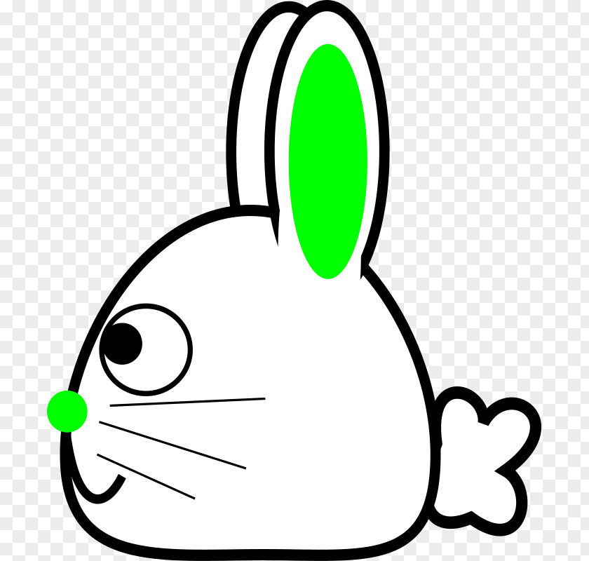 EASTER European Rabbit Clip Art PNG