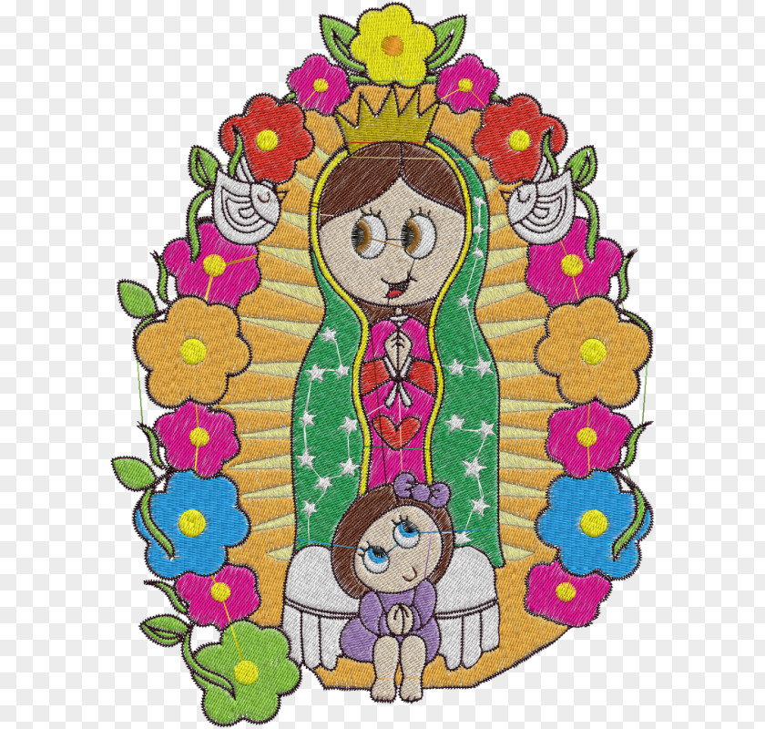 May 20 Our Lady Of Guadalupe Mediatrix All Graces Embroidery Aparecida Saint PNG