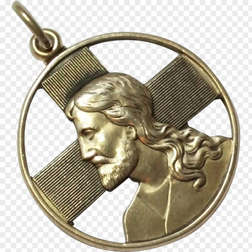 Medal Metal Belt Buckles 01504 Bronze PNG