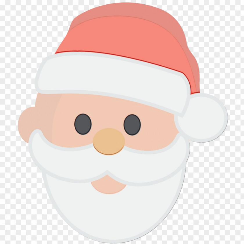 Moustache Facial Hair Santa Claus Cartoon PNG
