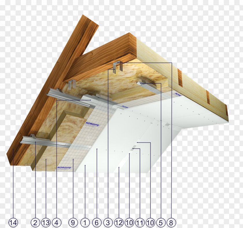 Attic Drywall Dropped Ceiling Mansard Roof PNG