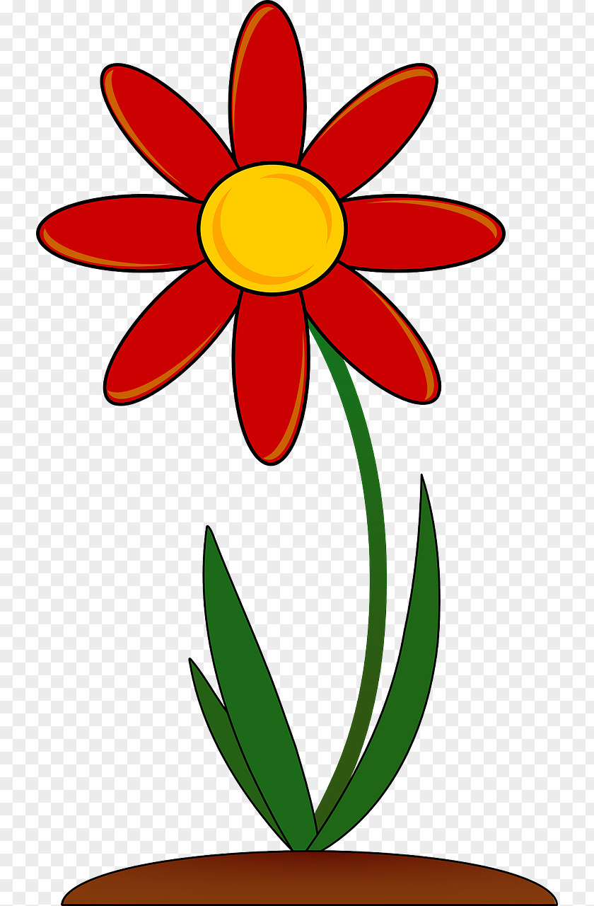 Flower Clip Art Openclipart Free Content PNG