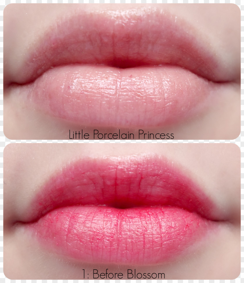 Rosy Lips And Pretty White Teeth Lip Balm Gloss Lipstick Stain PNG