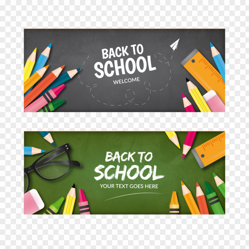 School Season Blackboard Clip Art PNG