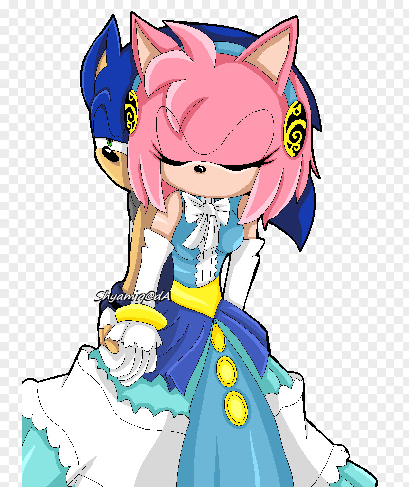 Sonic The Hedgehog And Black Knight Amy Rose Metal Shadow PNG