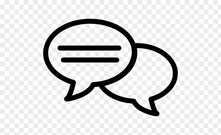 Simple Dialogue Bubble Speech Balloon Clip Art PNG