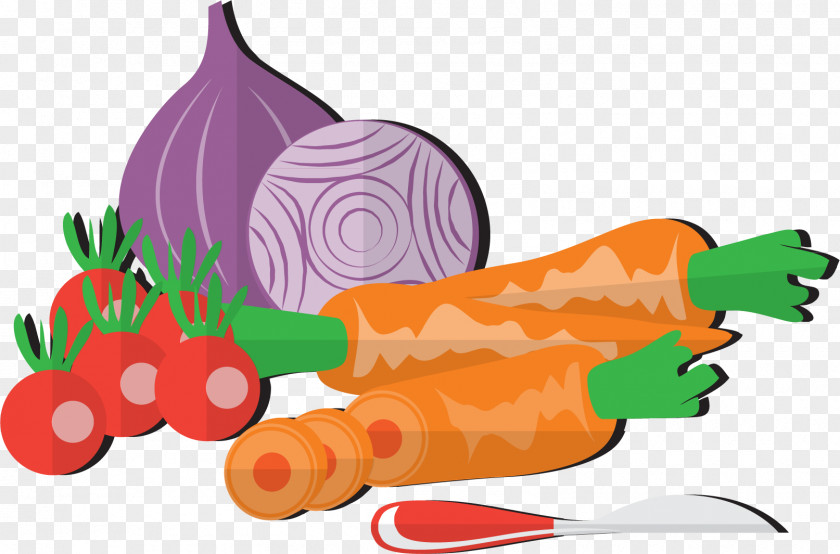 Vegetable Material Picture Carrot Tomato Onion PNG