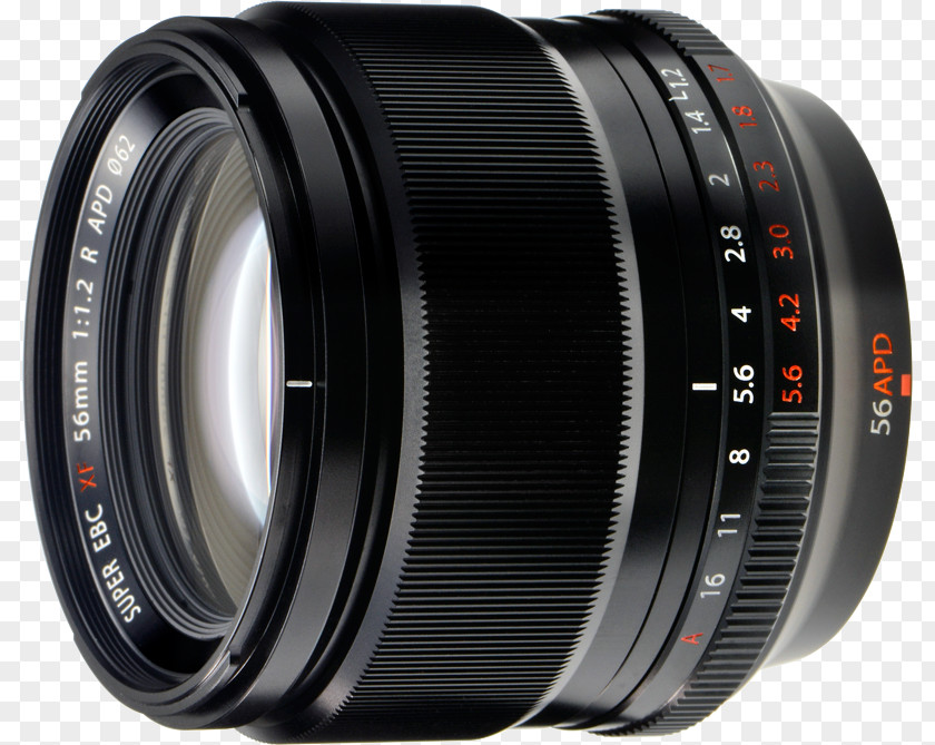 Camera Lens Fujinon XF 56mm F1.2 R Fujifilm X-Pro1 X-mount PNG