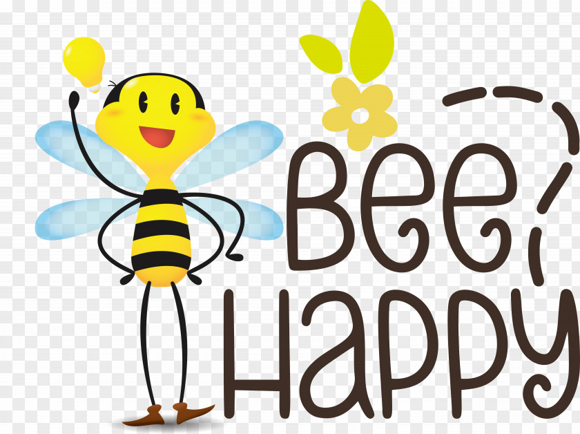 Cartoon Bees Honey Bee Painting Icon PNG