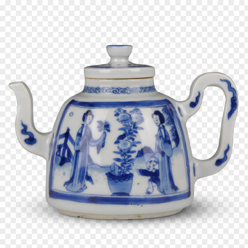 Celadon Vase Yixing Clay Teapot Kettle Blue And White Pottery PNG