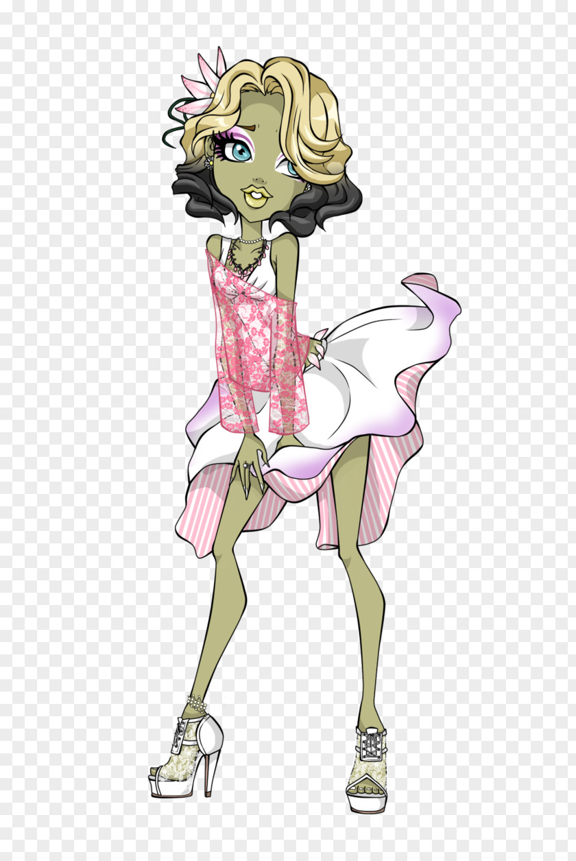 Doll Monster High Drawing Ever After Frankie Stein PNG