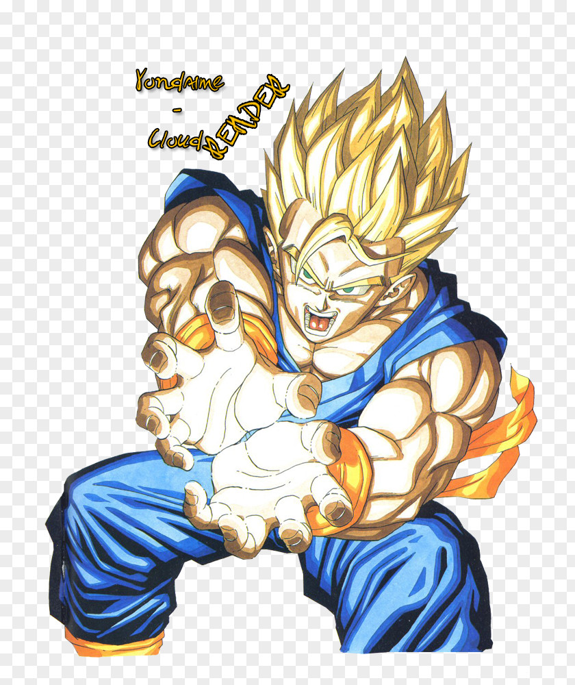 Goku Gohan Trunks Majin Buu Vegeta PNG