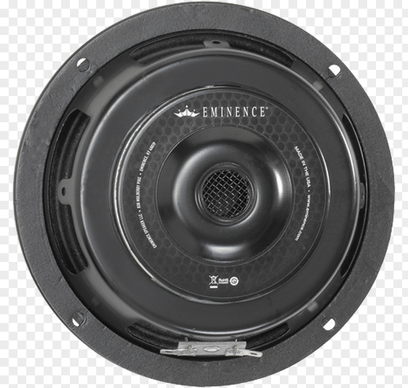 Neodymium Loudspeaker Parts Eminence Alphalite 6 A Sound Ohm Mid-range Speaker PNG