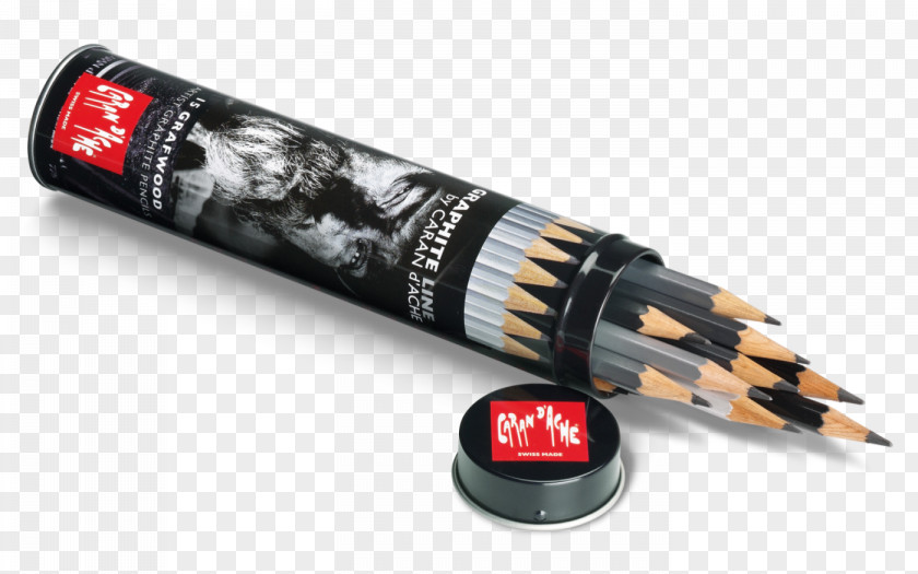 Pencil Caran D'Ache Colored Graphite Wood PNG