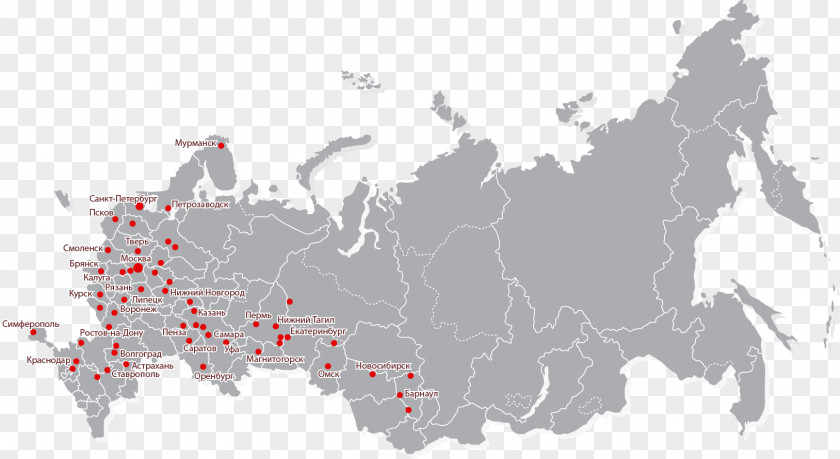 Russia East Siberian Economic Region World Map PNG
