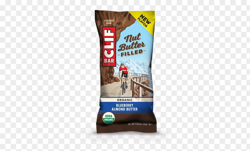 Chocolate Clif Bar & Company Nut Butters Peanut Butter Filled Energy PNG