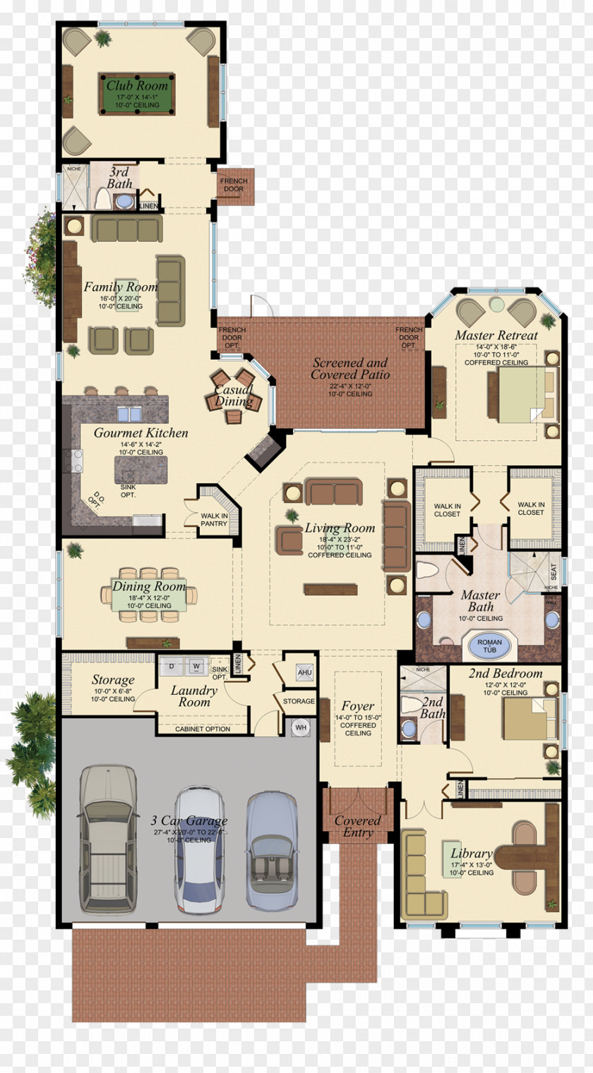 Design Floor Plan Residential Area PNG