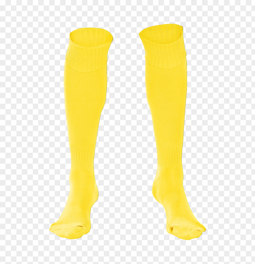 Sock Footwear Yellow Background PNG