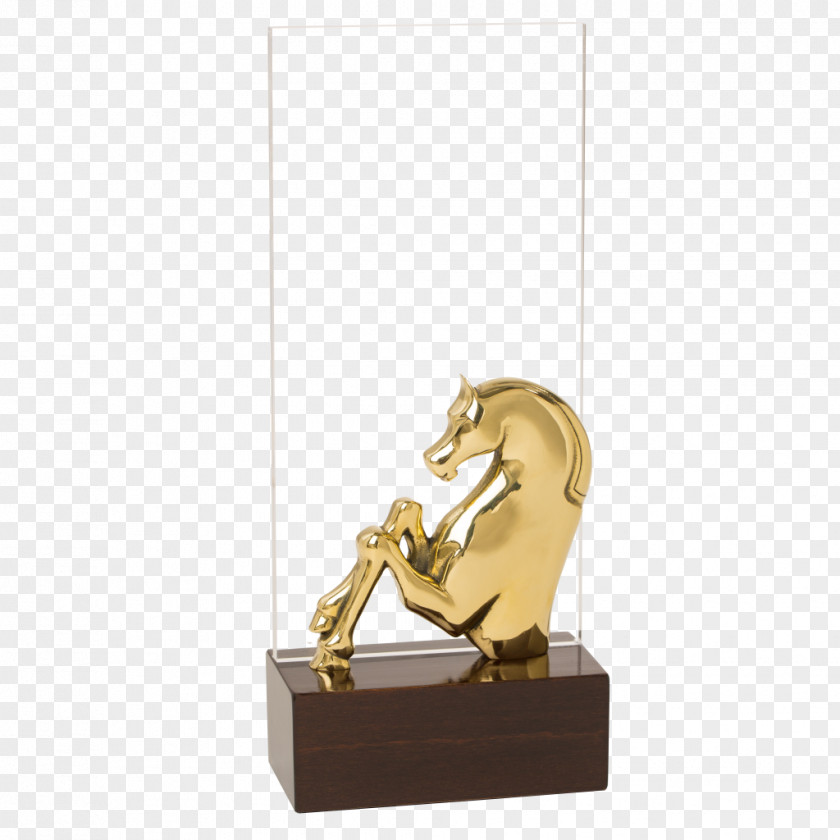 Trophy Bronze Sculpture Engraving PNG