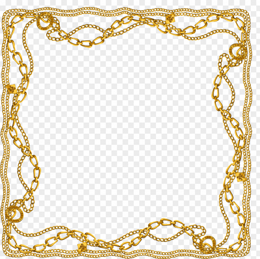 Border Chains Picture Frame Chain PNG