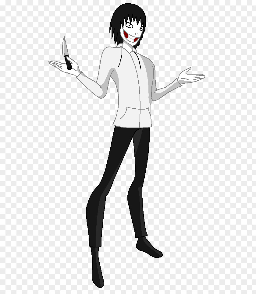 Jeff The Killer Creepypasta Fan Art PNG