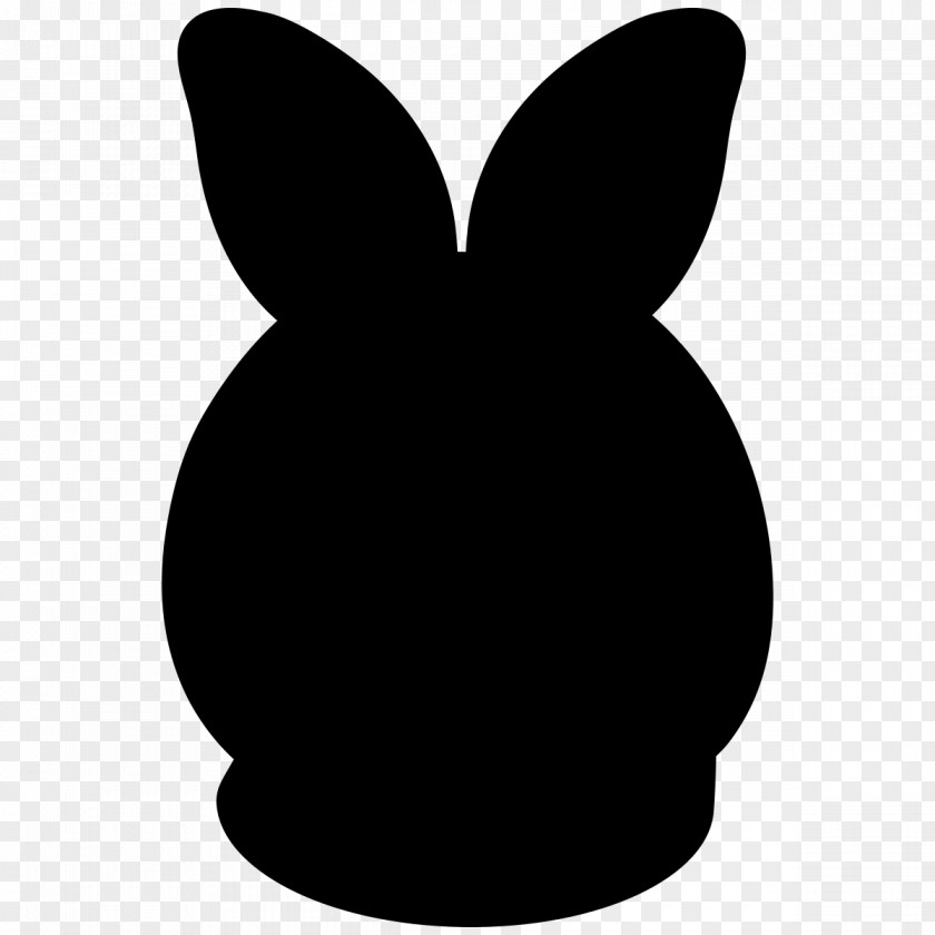 M Clip Art Domestic Rabbit Easter Bunny Black & White PNG