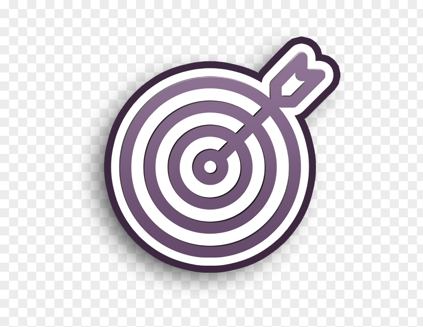 Purple Spiral Economy Icon Goal PNG