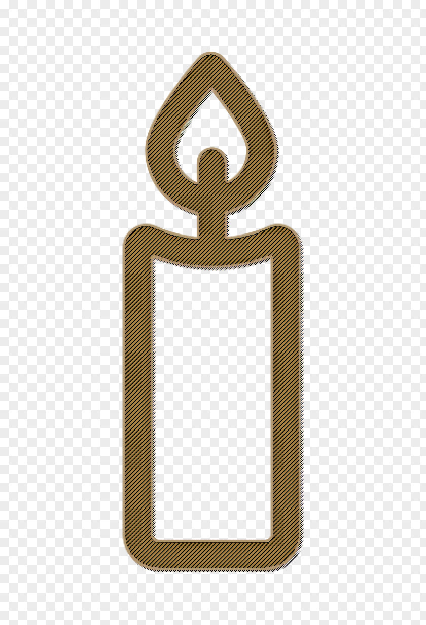 Sauna Icon Candle PNG