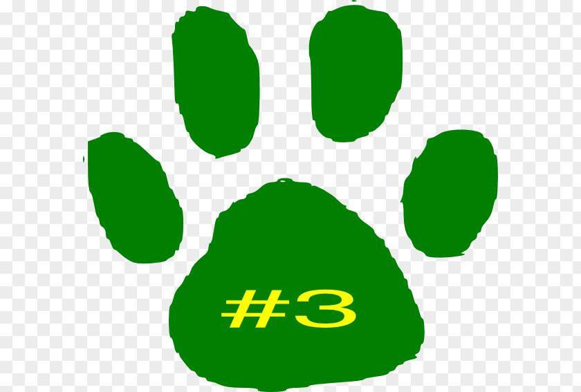 Cat's Paw Animal Track Footprint Clip Art PNG