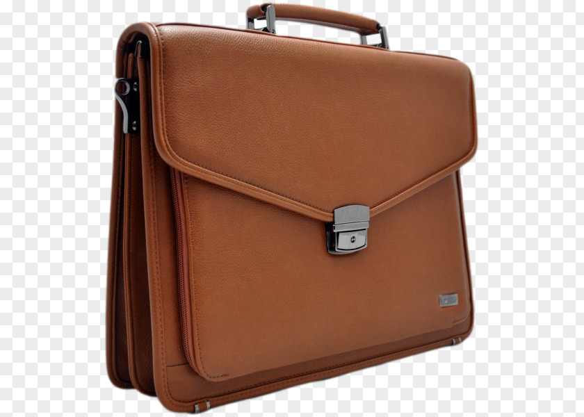 Design Briefcase Brown Leather Attaché PNG