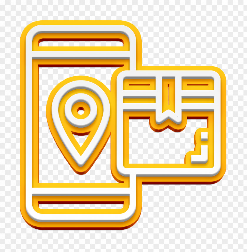 Logistic Icon Smartphone Shipment PNG