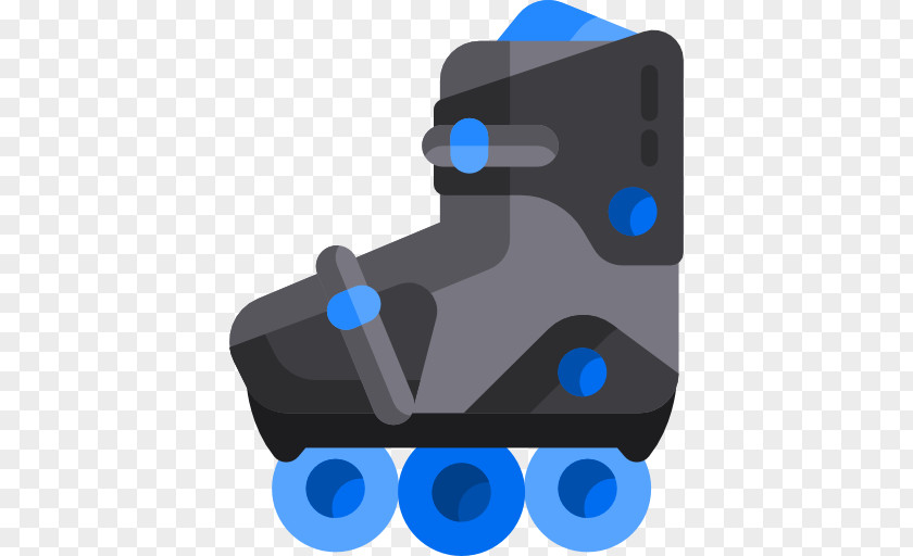 Roller Skater Line Angle Shoe PNG