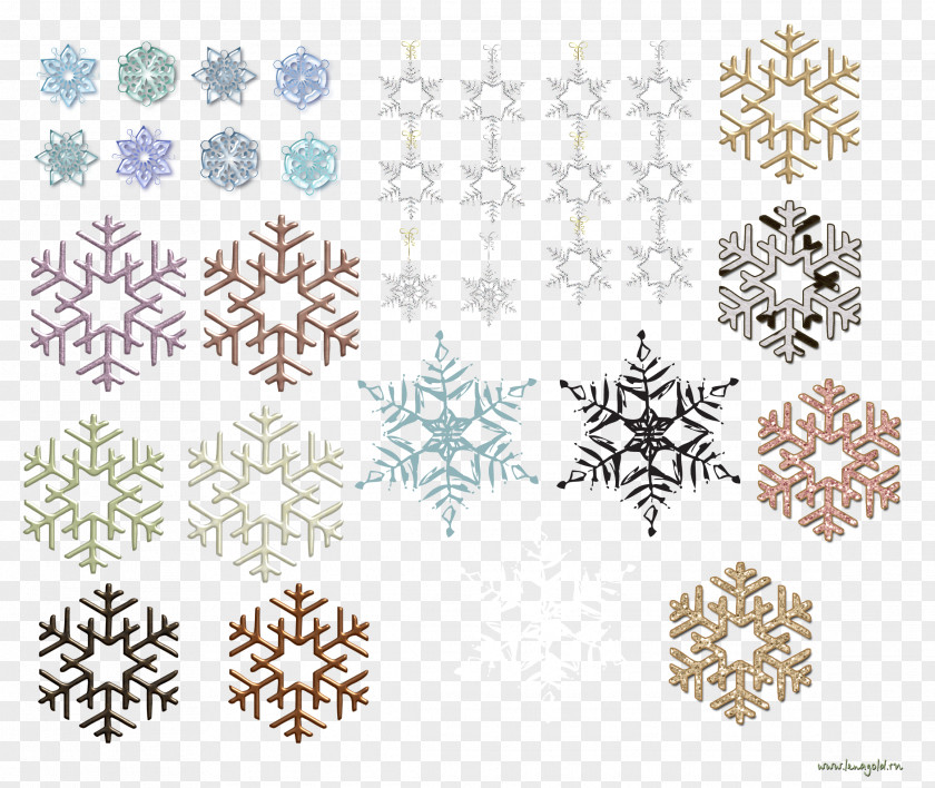 Snowflake Clip Art PNG