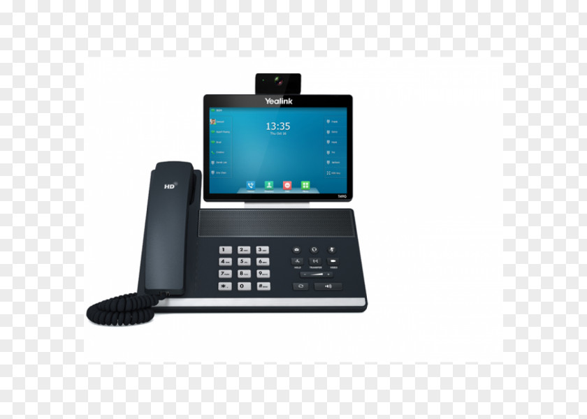 Voip Yealink IP Phone Session Initiation Protocol VoIP Telephone SIP-T58V PNG