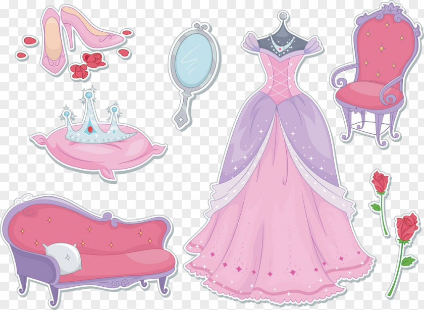 Cartoon Princess Skirt Royalty-free Stock Photography Dress PNG