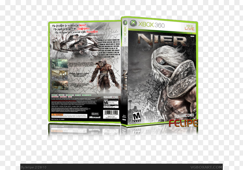 Nier Xbox 360 Nier: Automata PlayStation 3 PNG